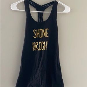 Reversible black Lululemon Tank